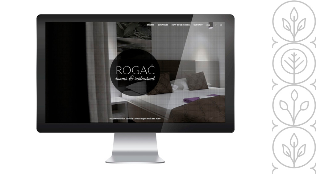 Rogač rooms and restaurant web stranica